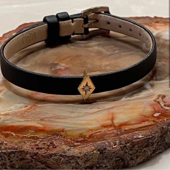 14k Katherine & Josephine Gold DiamondSlide Bracelet...
